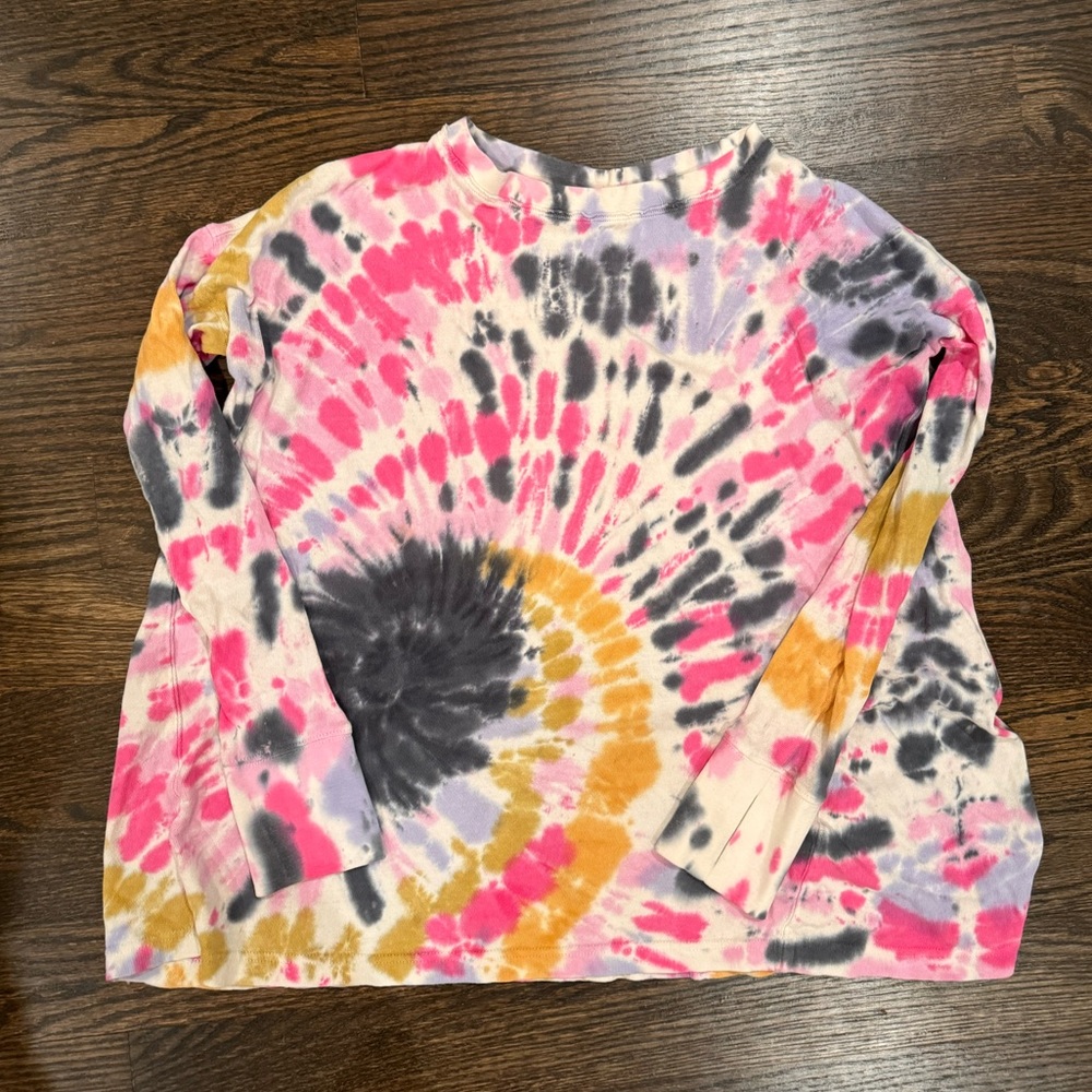 We The Free long sleeve tie dye shirt